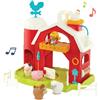 Battat Playset fienile musicale, fattoria giocattolo con suoni