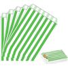 MORAINJAY 100 Pezzi Sacchetti Carta Verde Piccoli,13x18cm Buste Regalo Sacchetti Alimenti|Caramelle|Cioccolatini|Biscotti,Party Bag per Halloween,Natale,Feste,Matrimoni