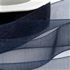 Italian Options Nastro in organza, 38 mm x 20 m, colore: blu scuro