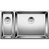 Blanco 522989 Lavello da cucina in acciaio inossidabile ANDANO, Piatto 500mm/180mm destro