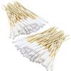 JRSHIRLEYLTD 200 tamponi di cotone per cani, 15 cm, per la pulizia delle orecchie, per cani, gatti, per la pulizia delle orecchie, tamponi di cotone con testa grande, per animali domestici