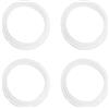 Qrity 4 Pezzi Anello di Guarnizione O-Ring, Rondella di Gomma 32mm, Accessori per Lavelli, Rondella a Forma di Labbro, Pop Up Bacino di Scarico Guarnizione, Seals for Wash Basin Lids