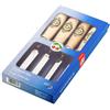 KIRSCHEN Tools 1181000 | Set di 4 scalpelli con manico in faggio bianco in cartone SB composto da 10 + 16 + 20 + 26 mm