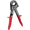 QWORK® Tagliacavi, HS325A Robusto tagliacavi a cricchetto, per cavi in rame e alluminio, fino a 240 mm²