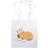 Anaconda Verlag Umhängetasche Capybara: Stofftasche, Jutebeutel mit buntem Farbaufdruck. Aus 100% Baumwolle mit langen Trägern. Accessoire für Fans farbenfroher Kunst. Reusable Bag
