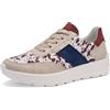 Ara New York, Scarpe da Ginnastica Donna, Shell Mocca Ink, 38 EU Larga