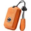 HIBEYO Custodia per chiave auto, adatta per XC60, S90, S60, XC90, XC40, V40, Polestar, 1, Polestar, 2 telecomandi, in pelle, custodia per chiavi, custodia protettiva, portachiavi, accessorio