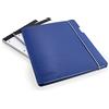 Rapesco 1685 Cartella Portadocumenti e 3 Blocchi Note da 80 Fogli, A4, Blu | Colore: blu