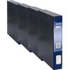 Rexel Esselte Dox 4 Raccoglitore a Leva, Formato Commerciale D5, Blu, 1 Pezzo (Confezione da 4)