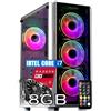 PC Gaming Fisso NUOVO Pronto All'Uso - Cpu Intel Core I7-8700 - 32GB RAM DDR4 -