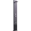 Arkema Design Doccia solare Dada Straight TOP LINE con lavapiedi e nebulizzatore