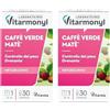Vitarmonyl Caffè Verde e Mate - Integratore Stimolante del Metabolismo e Drenante - Energia Naturale con Caffeina - Favorisce la Sazietà e il Supporto Digestivo - 30 Capsule (Confezione da 2)