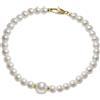 MAYUMI Bracciale in oro giallo e perle