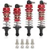 plplaaoo Ammortizzatori Idraulici Anteriori E Posteriori Per Auto RC,Ammortizzatore Per Auto RC, Ammortizzatore RC in Lega di Alluminio Durevole Per UD1601 UD1602 UD1603 UD1604 UD1607 SG1603 SG1604, Ricambi a