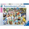 Ravensburger Spielverlag Puzzle RAV 1000 Animali del mondo 17322
