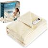 Cecotec coperta elettrica 180×130 HeatConfort Calma (180 × 130). 115 W, 10 livelli di temperatura regolabili, controller LCD extra