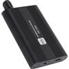 OEM Amplificatore portatile per cuffie Hi-Fi - Regolazione volume e bassi - Ricaricabile - 35 mm - Amplificatore per cuffie - Compatibile con MP3, MP4 e cellulari - Leggero - Involucro in alluminio - Ampia compatibilità