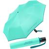 United Colors of Benetton Benetton - Ombrello tascabile Up & Down con accensione automatica, verde ghiaccio, 95 cm