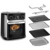 Moulinex Easy Fry Multifunction Forno Friggitrice Ad Aria 15L 9 Funzioni Di Cottura Doppia Resistenza 3 Livelli Di Cottura