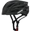 Favoto Casco da bicicletta leggero per adulti, uomo e donna, per ciclismo su strada, mountain bike, MTB, protezione di sicurezza, misura regolabile 54-58 cm