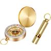HABNI Bussola Di Navigazione Bussola Da Escursionismo Impermeabile Direzione Magnetica Compass Di Orientamento Per Mappe Navigazione Orienteering Sopravvivenza Backpacking Con Fischietto