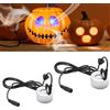 Tiamu 2 Pcs Nebulizzatore per, Ultrasonic Mist Maker, Umidificatore Incubatore Industriale 24 V Atomizer Umidificatore d'Aria per di Halloween e vaso di streghe, Natale