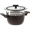Sambonet Vaporiera 2 M. Cm 20 C/Coperchio Titan PRO Double Induction Alluminio