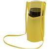 Generico 50 (Cinquanta) Pezzi PortaBicchiere porta bicchiere da Collo in TNT con Tracolla - in TNT 80 gr 18 x 22 x 10 cm Ideale per Degustazioni e Eventi! (giallo)