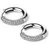 AB-GLOBAL Srl MYLOVLY GIOIELLI MUST HAVE ORECCHINO RIVIERE ARGENTO