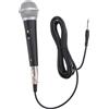 Jevina Microfono per karaoke portatile professionale cablato microfono dinamico Clear Voice Mic per spettacoli di musica canto karaoke