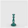 Candeliere in Cristallo EDG Verde H22 cm Design Elegante