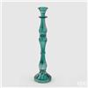 Candeliere in Cristallo EDG Verde H41 cm Design Alto Elegante