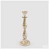 Candeliere Sinuoso in Cristallo EDG Ambra H31 cm Design Raffinato