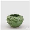 Vaso Decorativo Freaky Foglie Verde EDG in Gres H15 D23 cm