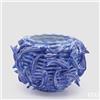 Vaso Chakra Carpa Koi EDG Blu - Design Marino in Ceramica Smaltata