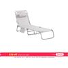 SoBuy OGS35x2 Set di 2 lettini da giardino con borsa e cuscino, sdraio ariaeata e pieghevole per giardini, cortili, spiagge, balconi