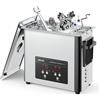 SucceBuy Pulitore a Ultrasuoni 6L 10L 15L 30L in Acciaio Inossidabile, Macchina per Pulizia a Ultrasuoni per Orologi, Rasoi, Gioielli, Monete