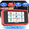 LAUNCH CRP129E V3.0 Scanner OBD2 per Auto, 4 Sistemi (Motore, ABS, SRS, AT), 12 Funzioni di Reset (Olio/EPB/TPMS/BMS/Codifica Iniettori), Spurgo ABS, Rilevamento VIN Automatico FCA