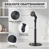 NONE 360 ° Supporto Magnetico Girevole per Telefono, Supporto da Tavolo Regolabile in Altezza, Supporto per Tablet in Acciaio al Carbonio con Magnete Potente, Mani Libere