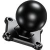 BRCOVAN Base per montaggio a sfera da 1,5 '' con piastra quadrata AMPS a 4 fori in lega di alluminio