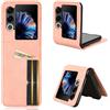 BellaCase Custodia ZTE Nubia Flip 2 [Slot per Carte] [Caso Pratico] Compatibile con Lo Smartphone ZTE Nubia Flip 2(Rosa)
