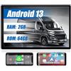 AWESAFE 13.1 Pollici Autoradio CarPlay/Android Auto per Fiat Ducato (2006-2013) Android 13 (2+64GB) Car Radio con Touchscreen Bluetooth FM RDS GPS Comandi al volante