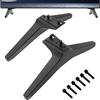 TWSOUL Piedini di ricambio per TV LG TV, gambe colore nero, gambe universali per supporto,base di ricambio con viti, supporto per TV Legs Replacement 60 65 pollici Codice Prodotto: MAM643875 (60 65 pollici)