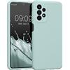 kwmobile Custodia Compatibile con Samsung Galaxy A23 4G / 5G Cover - Back Case per Smartphone in Silicone TPU - Protezione Gommata - Menta Freddo