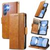 MOJIA Cover per Doogee Note 56X / Note 56X Pro, PU Custodia Antiurto Resistente ai Graffi, Custodia Flip Portafoglio per Telefono con Supporto e Slot per Schede. Cachi