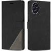 SONWO Cover per Honor 200 PRO 5G, Flip Custodia in PU Pelle, Cover a Libro Portafoglio con Slot per Schede e Supporto Stand per Honor 200 PRO 5G, Nero