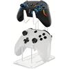 ARHAR Supporto per Cuffie e Joystick in Acrilico - Porta Universale Trasparente per Controller da Gioco e Cuffie Gaming
