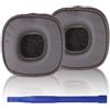 Aiivioll Marshall Major III Ear Pads Memory Foam Protein Leather Ear Pads Compatibile con Marshall Major III Auricolari Bluetooth cablati/Wireless (Marrone)