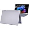 mCover Custodia compatibile solo per PC portatili Windows Dell 14 Plus 2-in-1 DB04250 / DB04255 da 14 2025-2026 (non compatibile con altri modelli Dell), trasparente