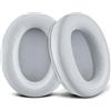 SOULWIT Cuscinetti Auricolari Ricambio per Sony WH-CH710N(WHCH710N)/WH-CH720N(WHCH720N) Cuffie Senza Fili, Padiglioni con Morbida Pelle Proteica e Schiuma Memory Ad Alta Densità - Grigio